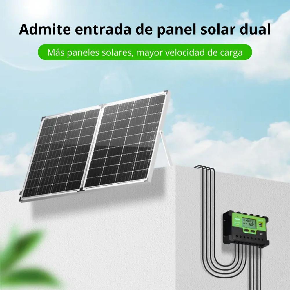 Controlador de Carga Solar PWM 12V24V 30A 50V SANCI SC-TY2631