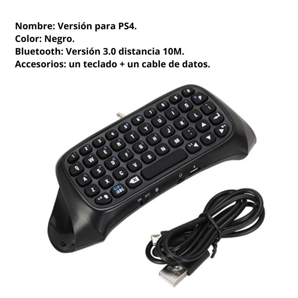 Teclado Inalámbrico para Mando PS4 Slim - Pro TP4-008
