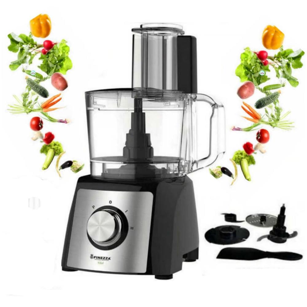 Procesador de Alimentos Finezza FZ-6120PR 1200W