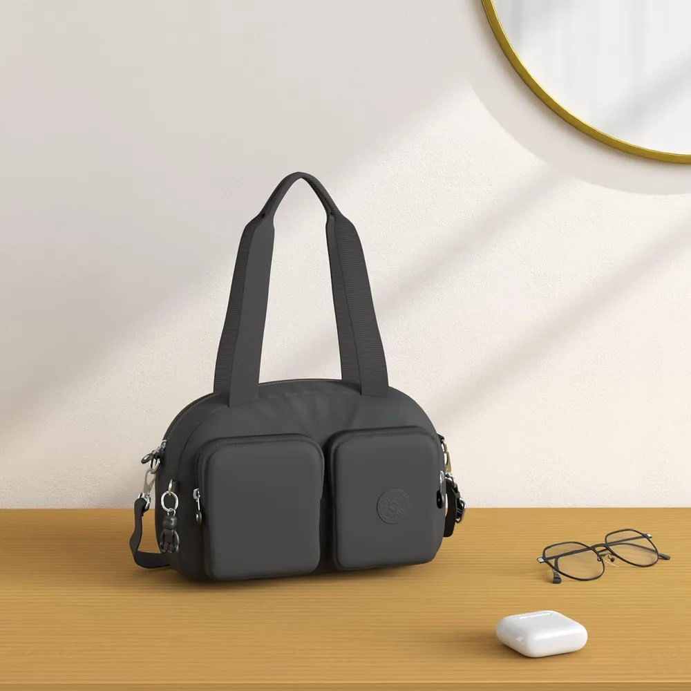 Kipling | Bolso Defea Estampado de Hombro | Multicolor