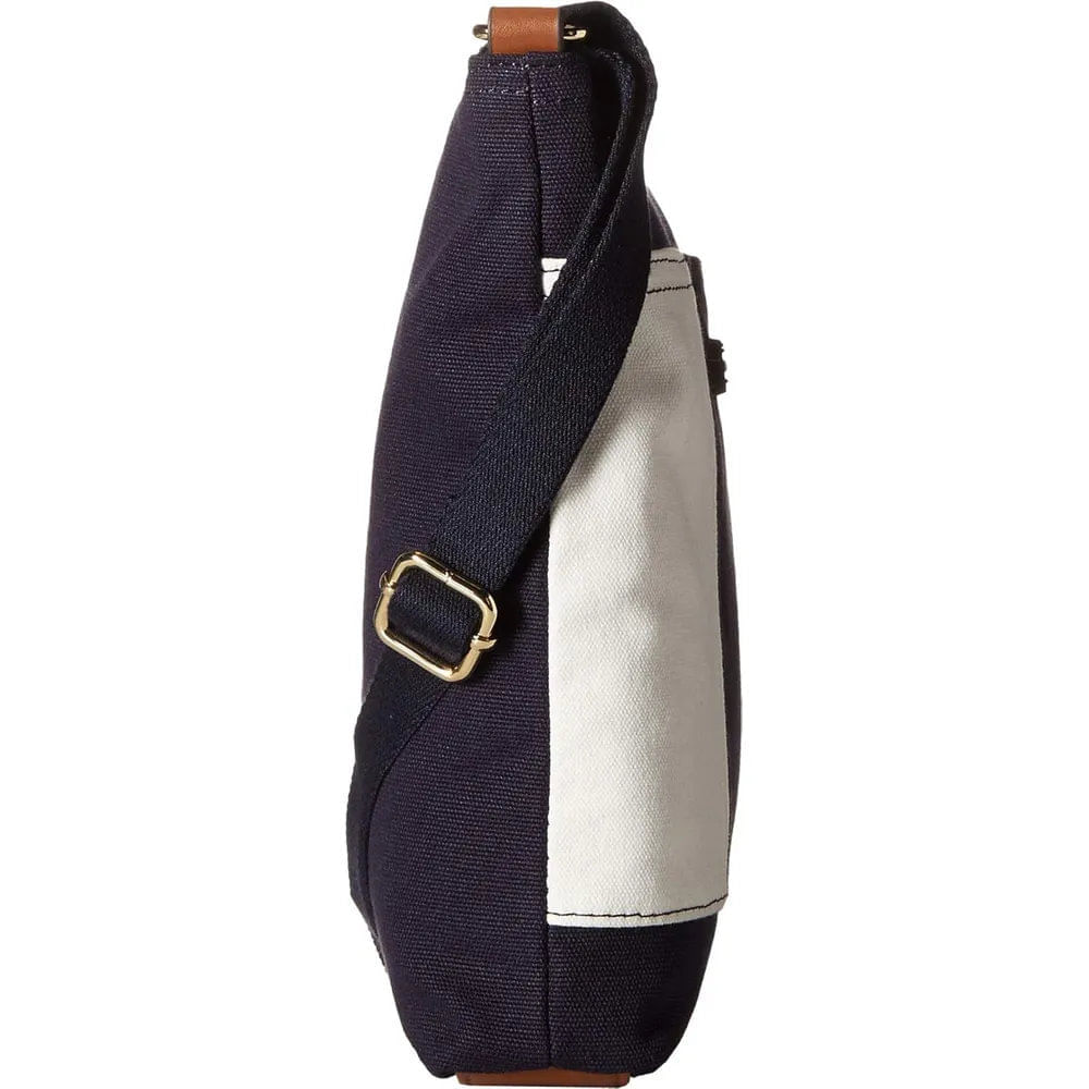 Tommy Hilfiger | Bolso de Lona con Bandera TH para Mujer Crossbody | Multicolor