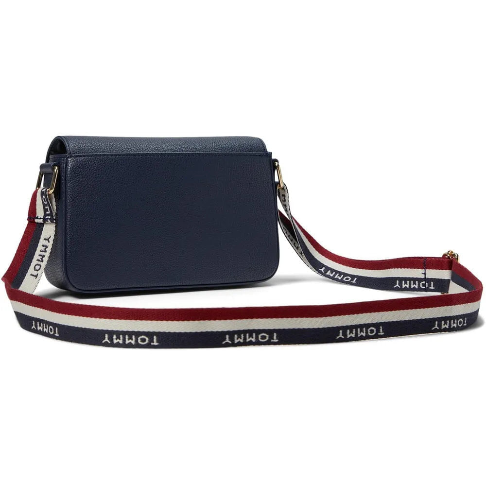 Tommy Hilfiger | Bolso con Solapa Reese II de PVC Texturizado Crossbody | Multicolor