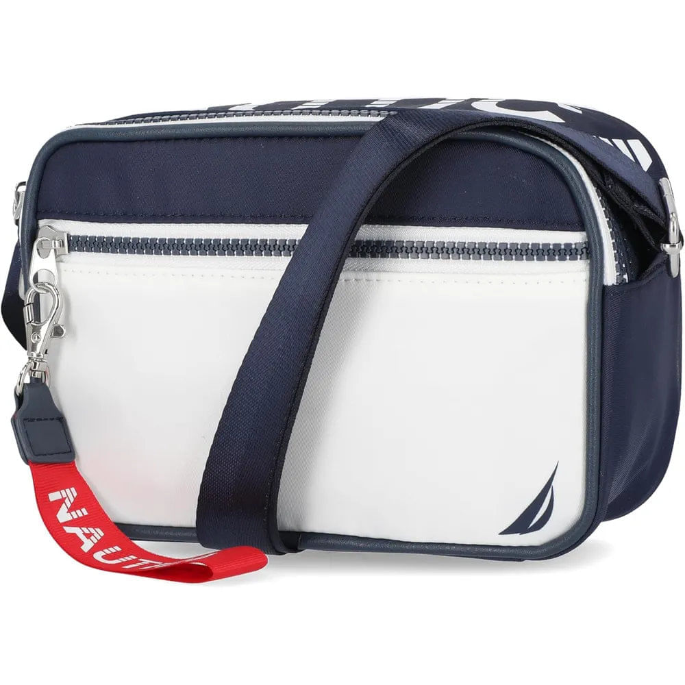 Nautica | Bolso Cámara High Seas para Mujer Crossbody | Blanco