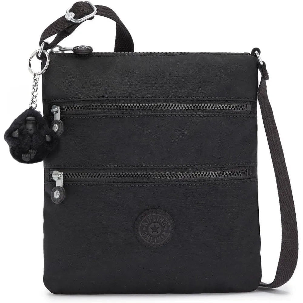Kipling | Mini Bolso Keiko Ajustable y Liviano Crossbody | Negro