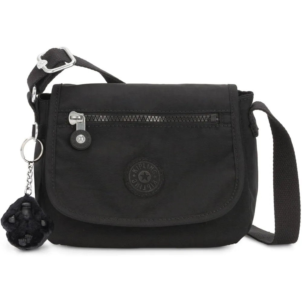 Kipling | Bolso Mini Crossbody Sabian con Estampado | Negro