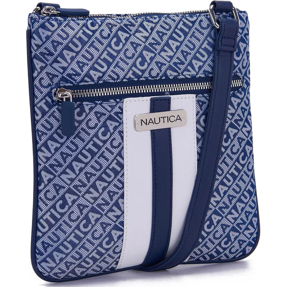 Nautica | Bolso Norte-Sur Lakeside Signature Jacquard Crossbody | Multicolor