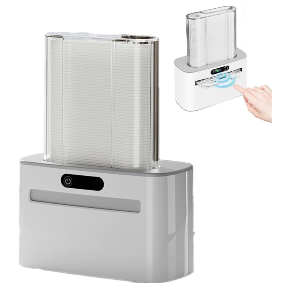 Dispensador de hilo dental eléctrico con sensor inteligente