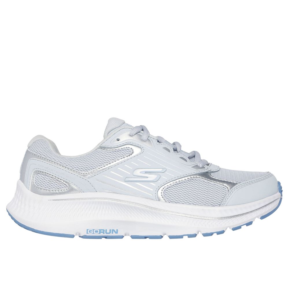 Zapatillas Running Skechers Mujer Go Run Consistent 2.0 128606-Ltbl Gris