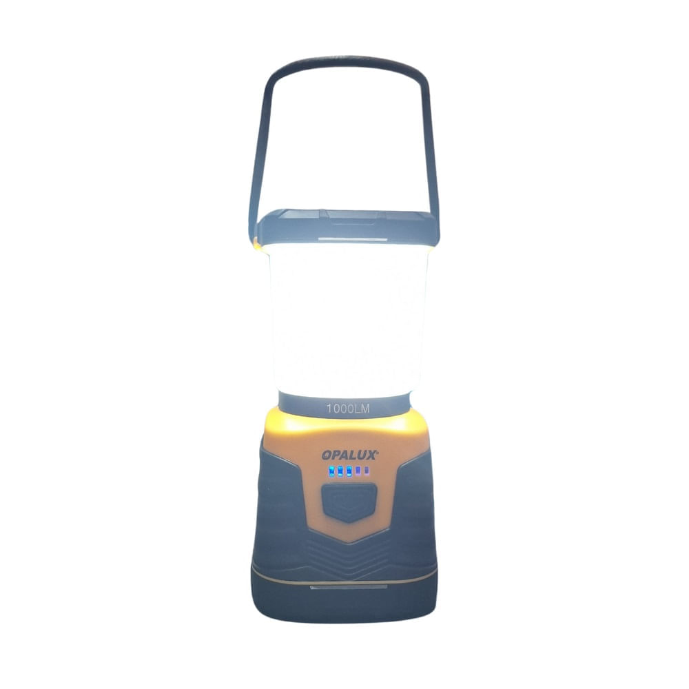 Lampara Camping Multifuncional Recargable 1000 lm Opalux OP-4030