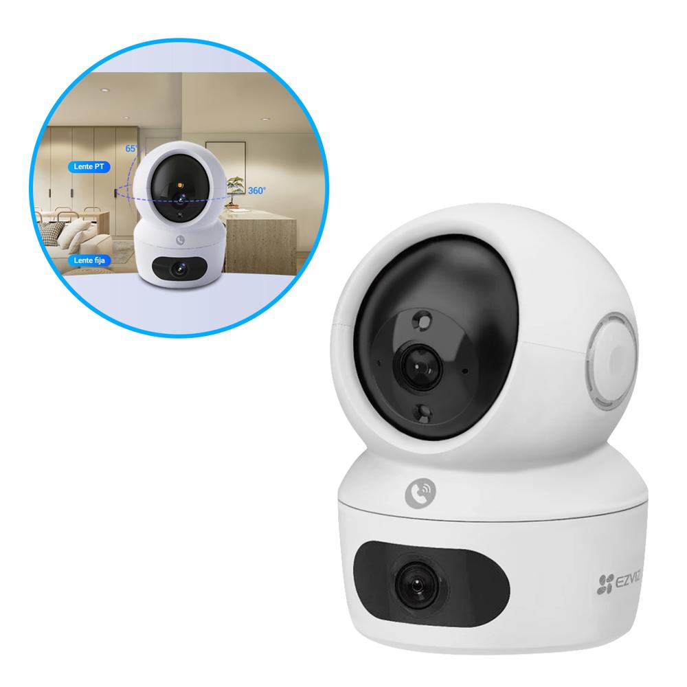 Camara Doble Lente EZVIZ 2K+ con Vista 360° y WiFi 6