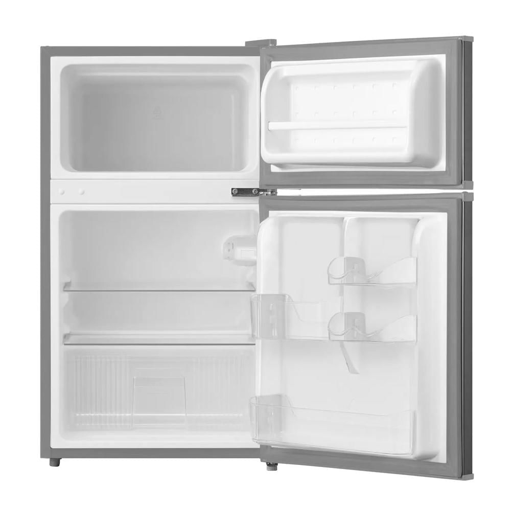Midea Frigobar 2 Puertas Silver 87L. MRTD04A4NPAAL