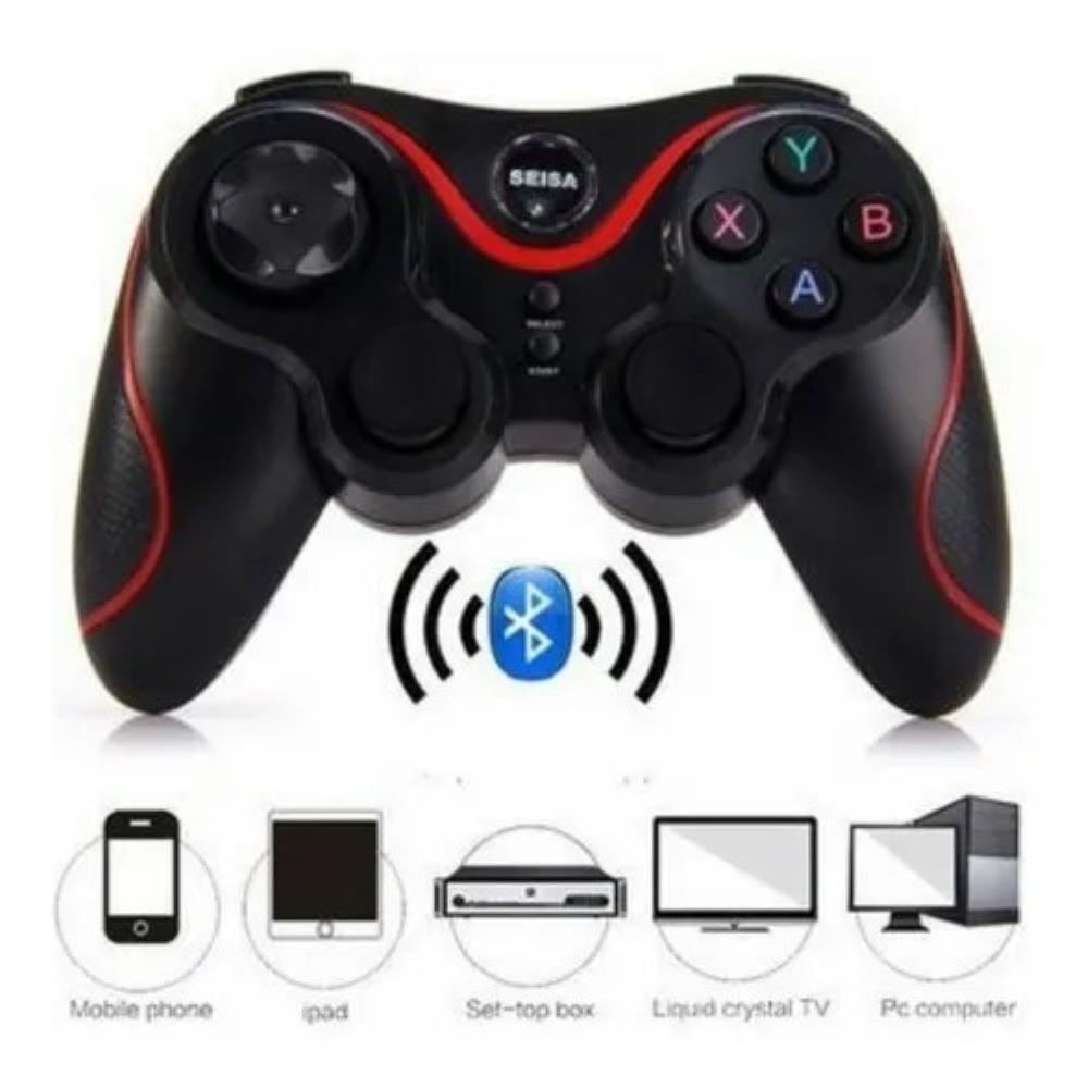 Mando inalámbrico gamer seisa joystick sj-a1006