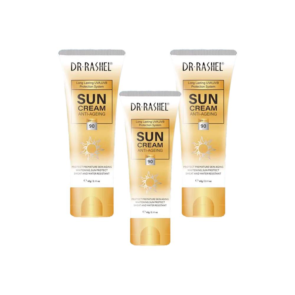 Bloqueador Solar 90 SPF Sun Cream Dr Rashel 3Uni