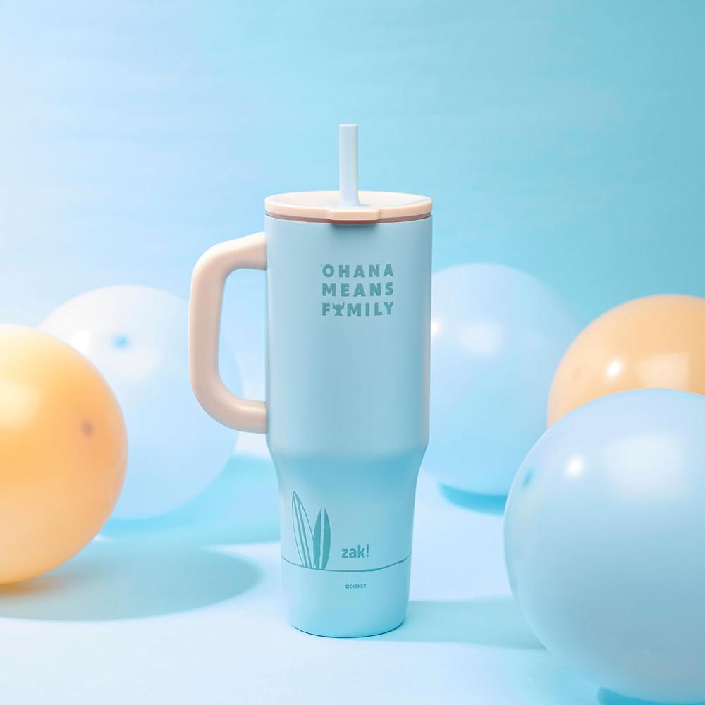 Disney | Vaso de acero inoxidable con diseño de Stitch de 40 OZ