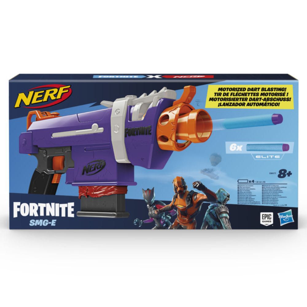 pistola pesada fortnite nerf