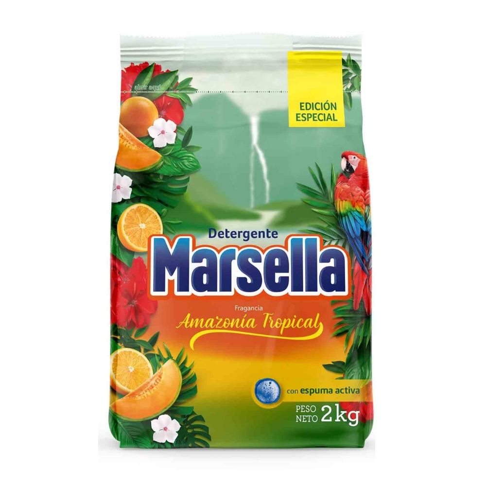 Detergente Marsella Amazonía Tropical 2kg