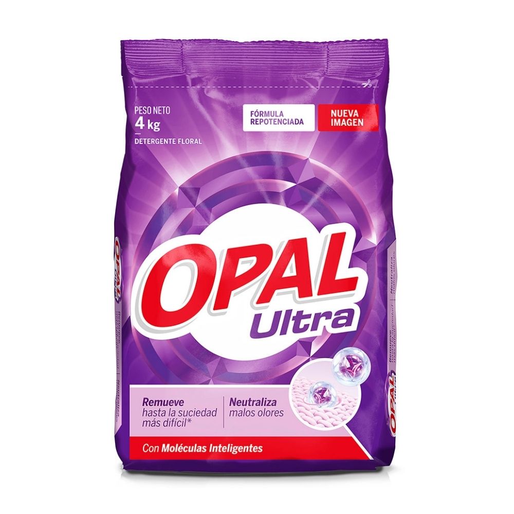 Detergente en Polvo Opal Ultra 4kg