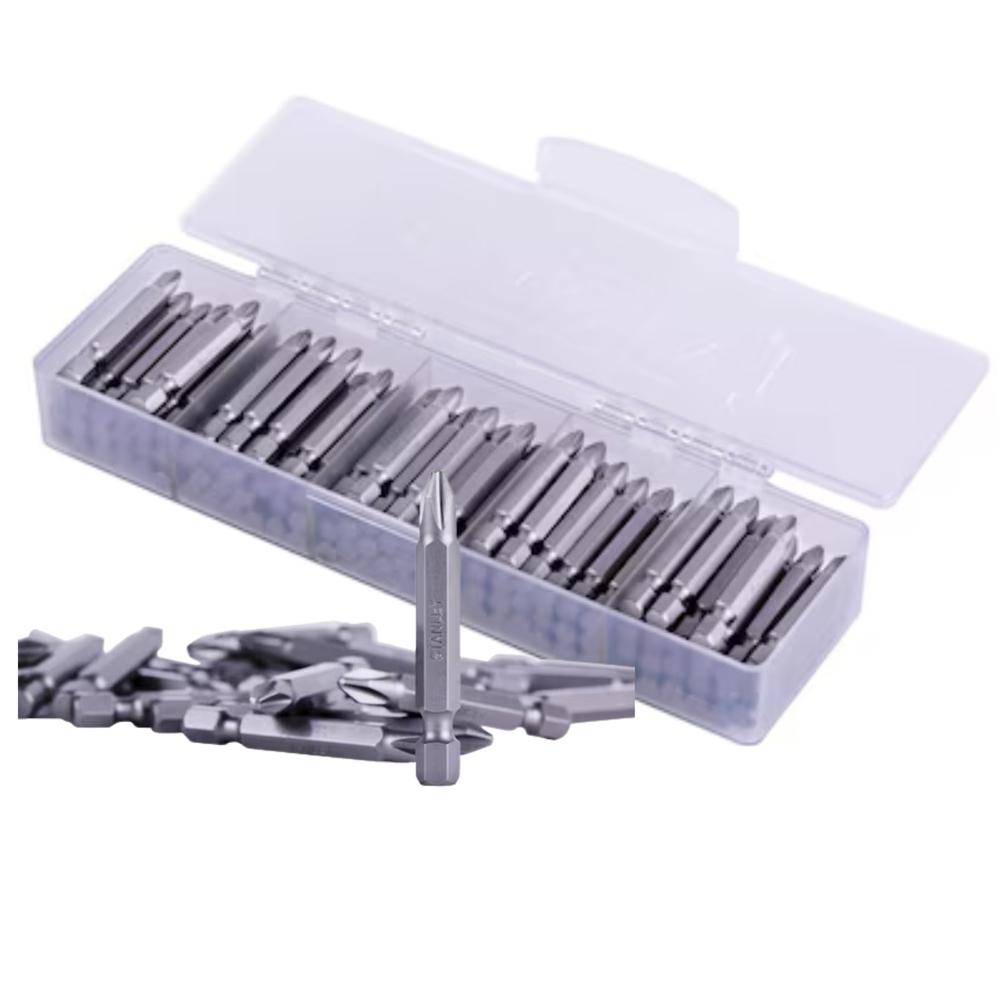 Puntas Para Atornillador No.2 x 2" (50mm) 100 Piezas, STANLEY