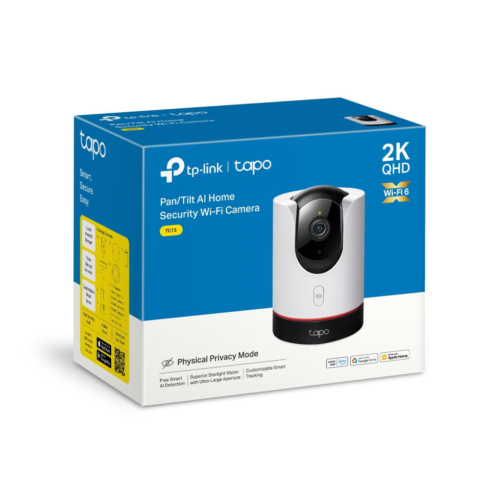 Cámara de seguridad TP-Link Tapo C225 Wi-Fi para el hogar + MicroSD 64 GB