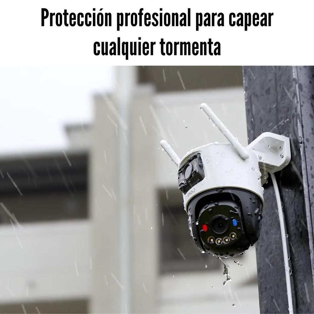 Cámara WiFi IMOU Cruiser Duak 2 8MP (3MP + 5MP) IP66 - Blanco