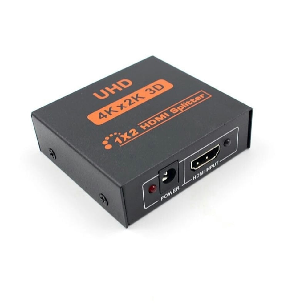 Splitter Hdmi 1x2 2.0 Full Hd 4k 2160p Multiplica Señal Conecta 2 tv