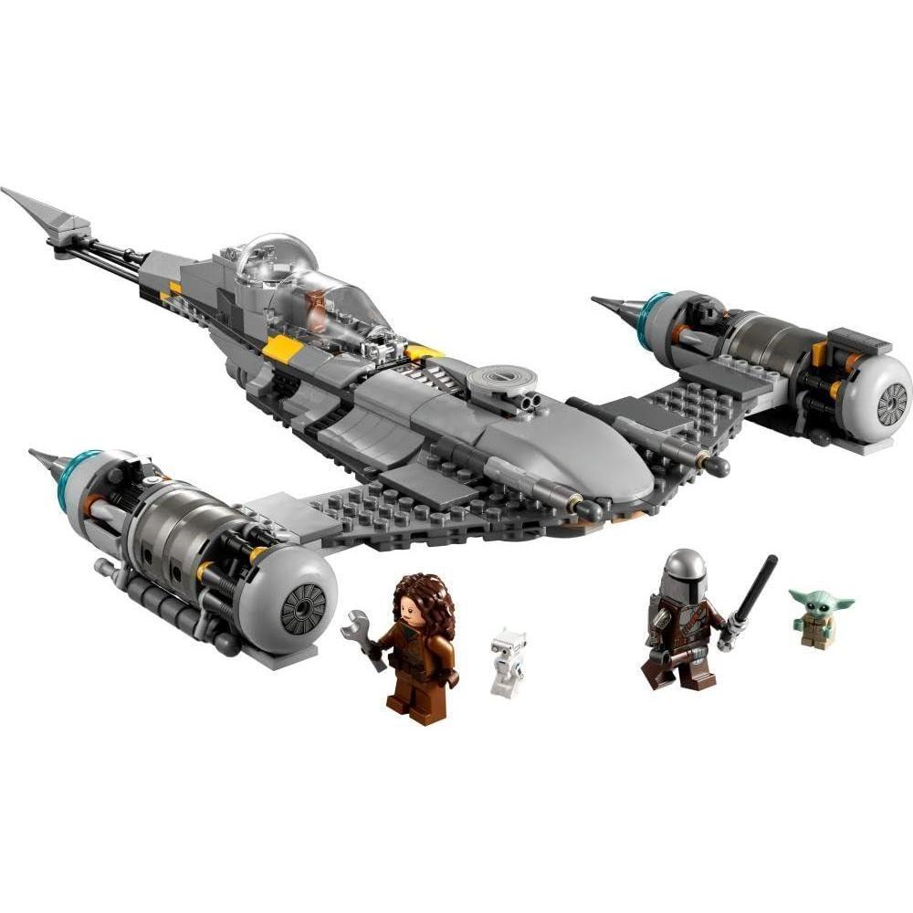 LEGO Star Wars N-1 Starfighter 75325 con Baby Yoda y Droid, ideal