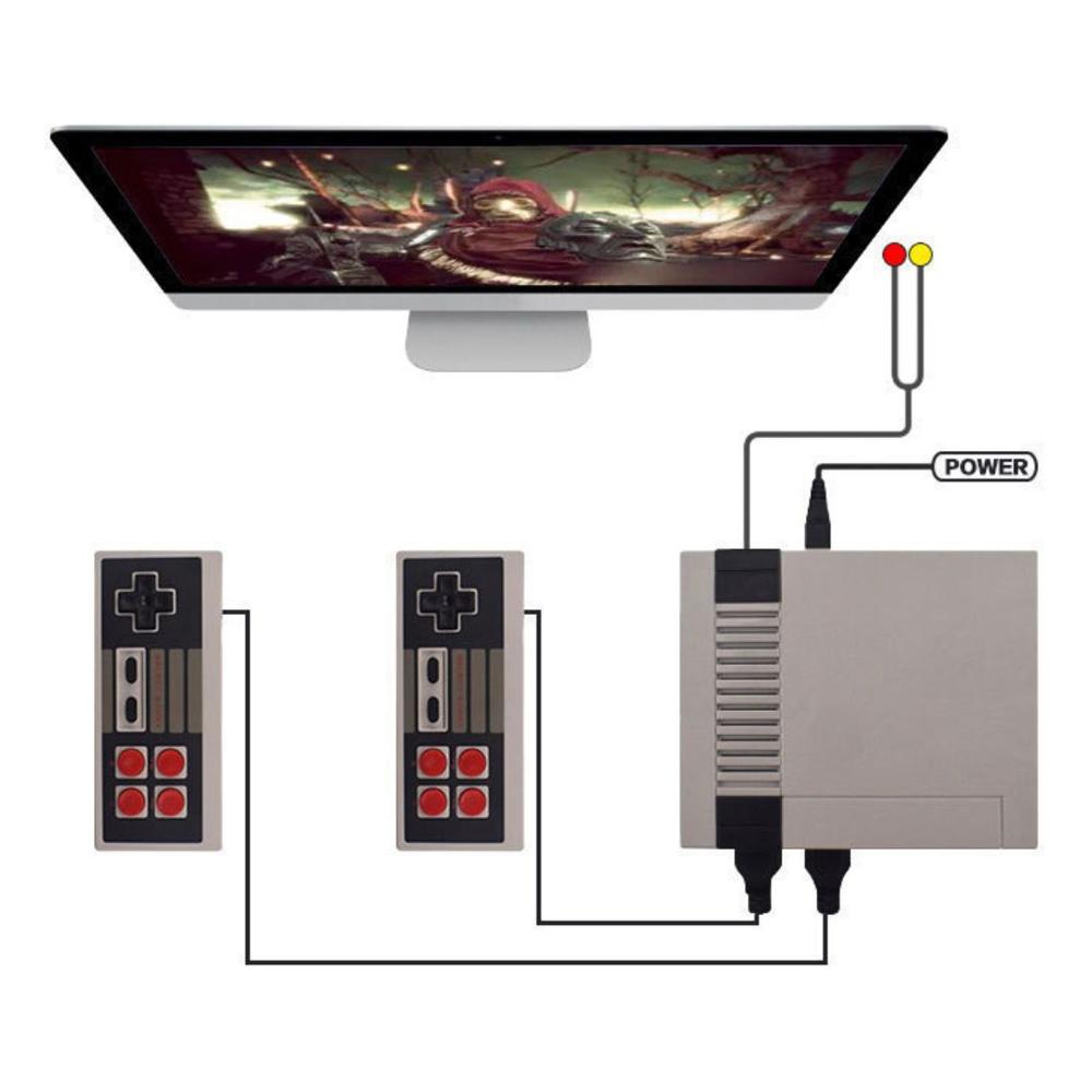 Consola de Juegos Retro 620 Juegos Clásicos para Niños y Adultos D4032