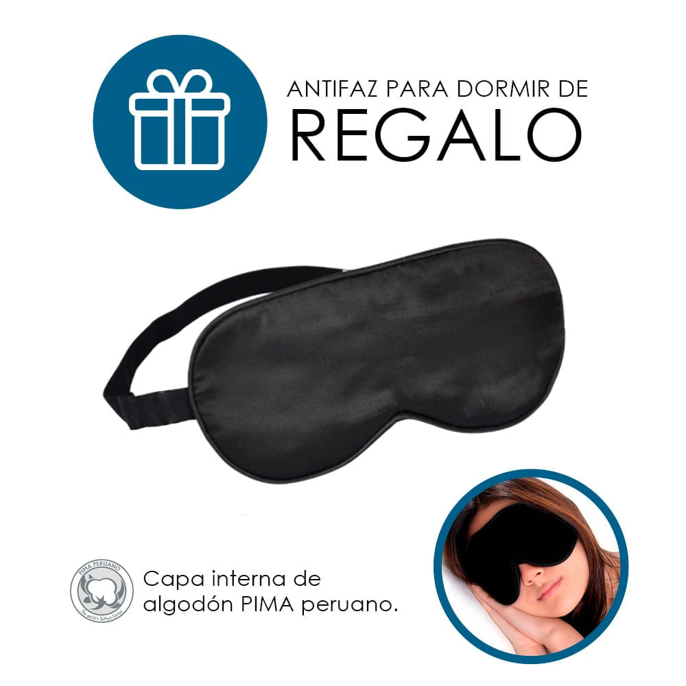Almohada Memory Foam Gel Frío Regalo Antifaz Teraflex