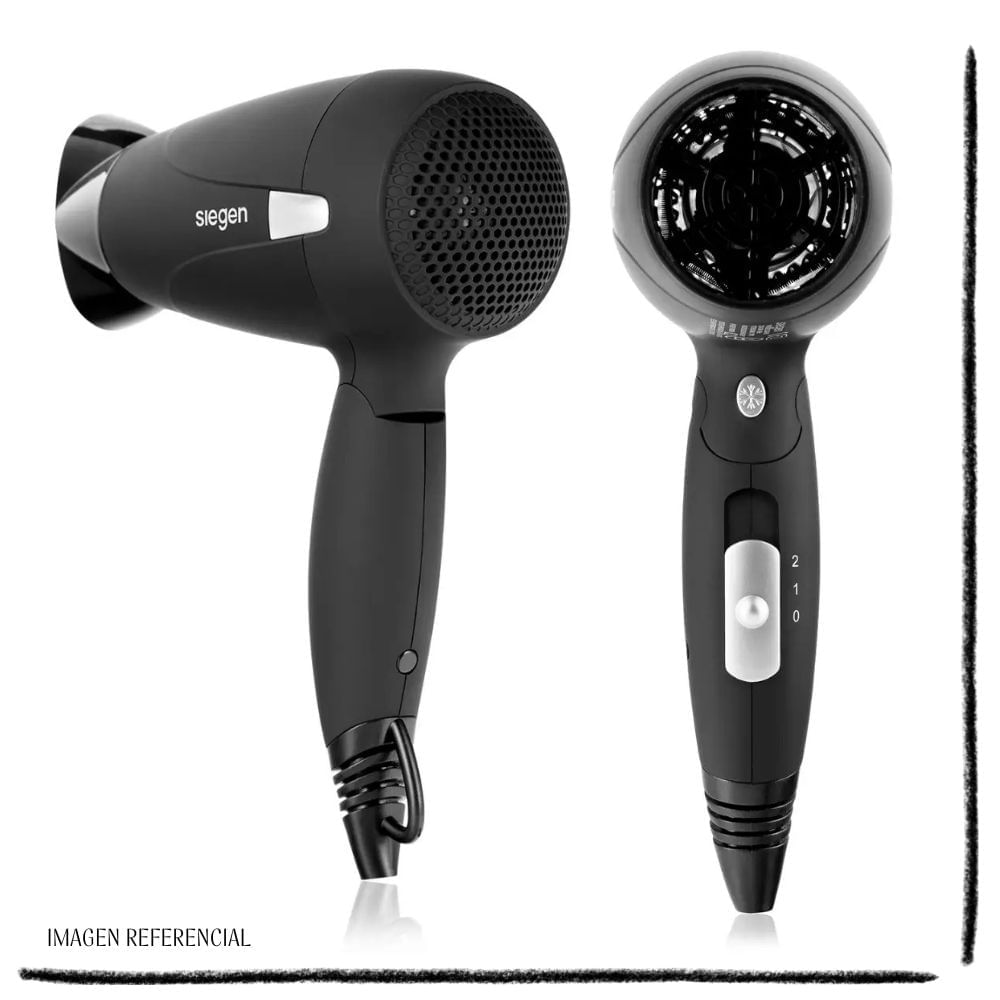 Secadora de Cabello de Viaje Siegen - SG3012