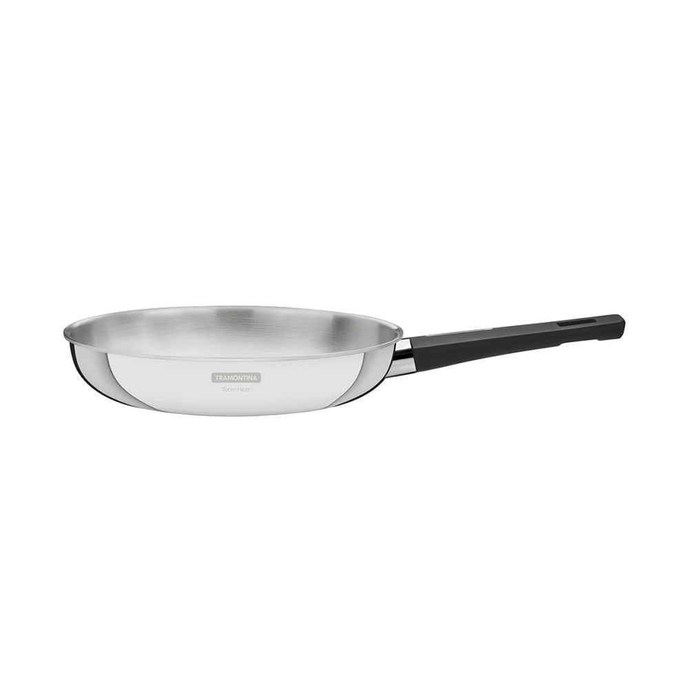 Sartén Profesional Tramontina Grano Inox 26cm Mango Baquelita
