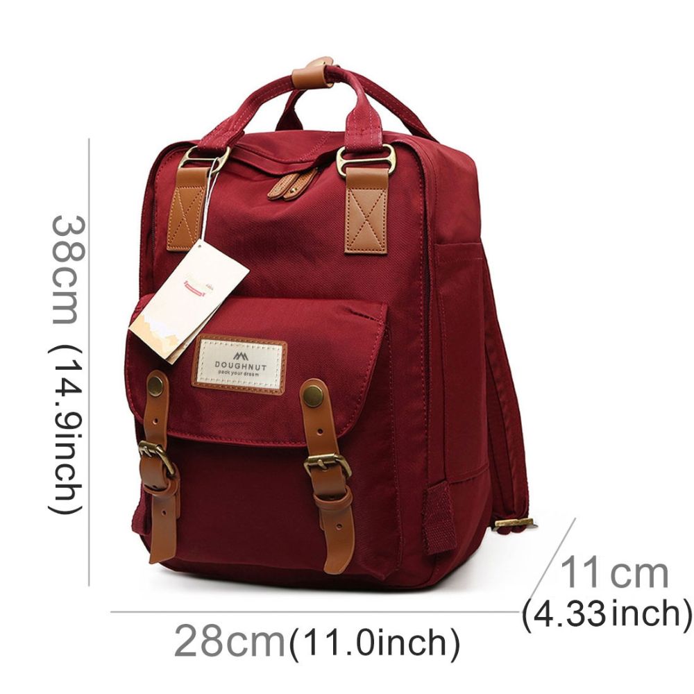 Mochila Doughnut Guinda