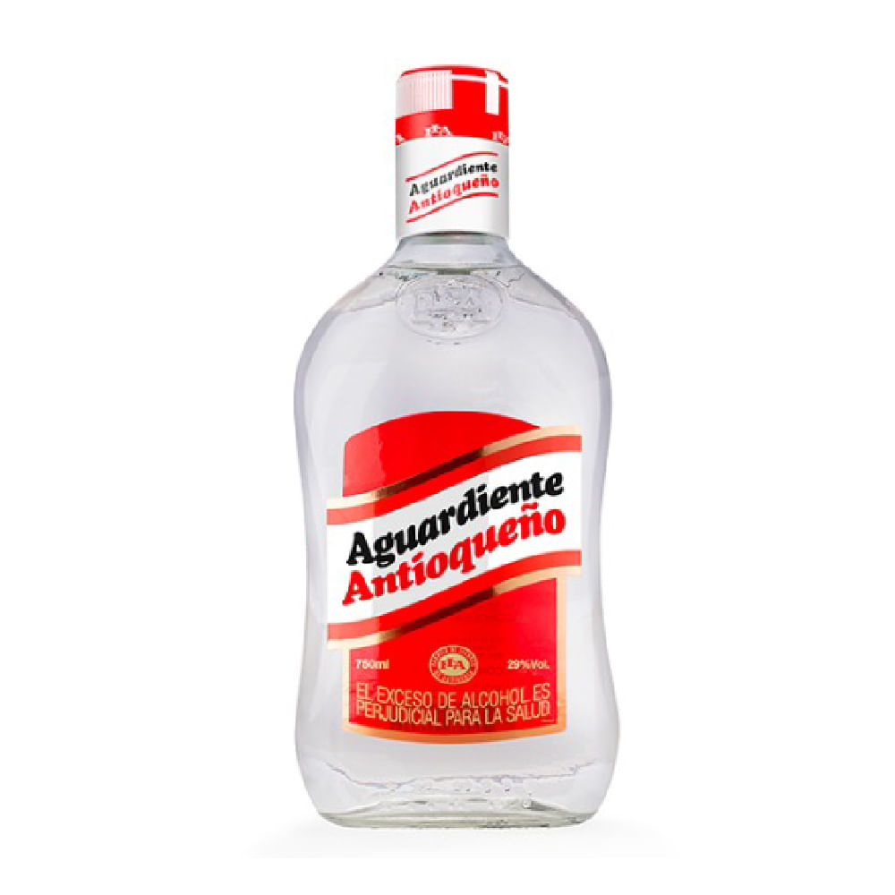 Aguardiente Antioqueño (Tapa Roja) 750ml