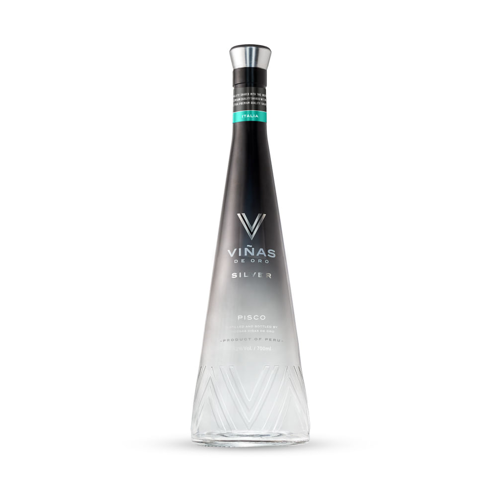 Pisco Viñas De Oro Silver Italia 700ml