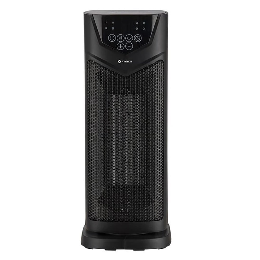 Termoventilador Imaco ITC2000 Tecnología Cerámica Control Remoto Negro