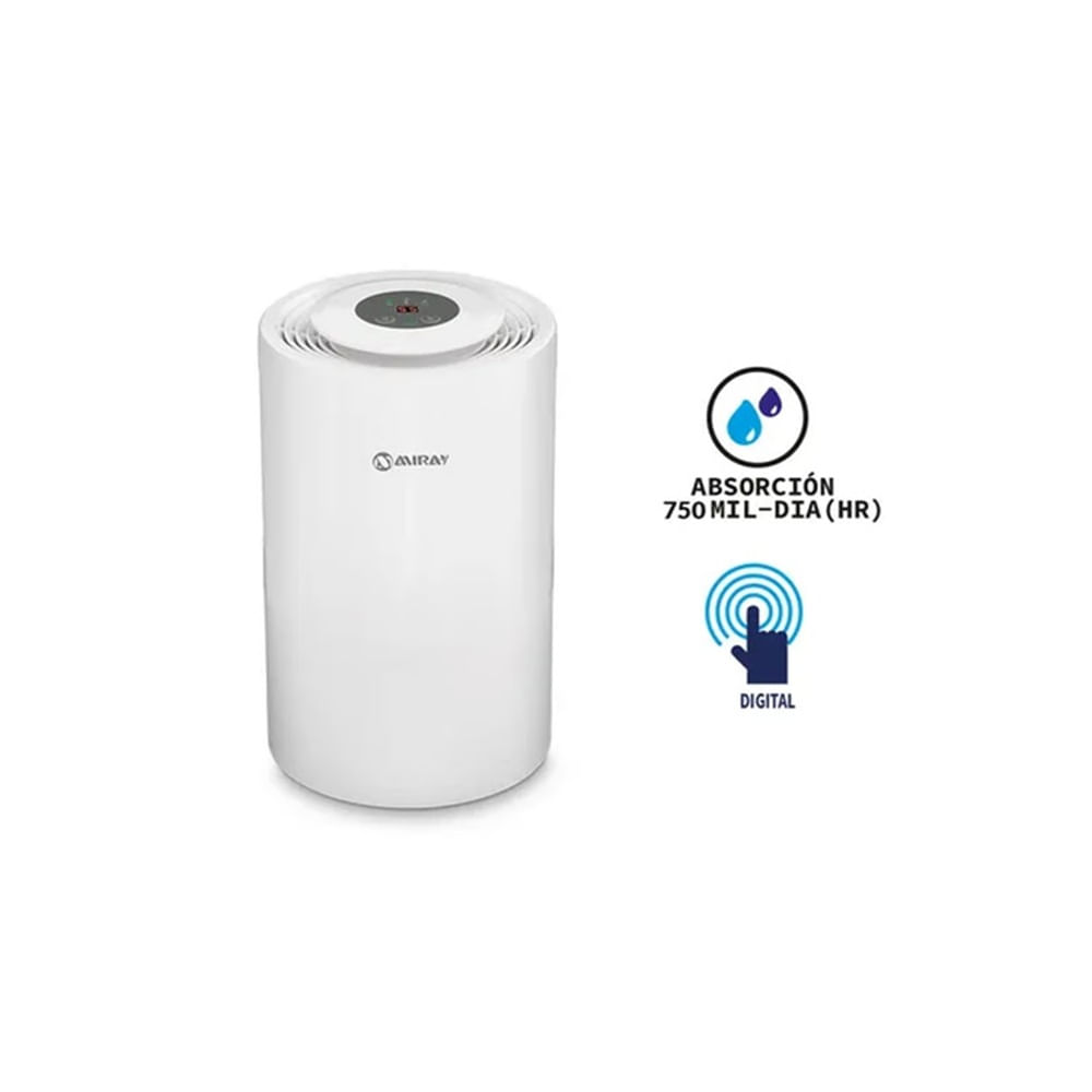 Deshumedecedor Portátil con Tecnología Peltier DM-750 750 ML