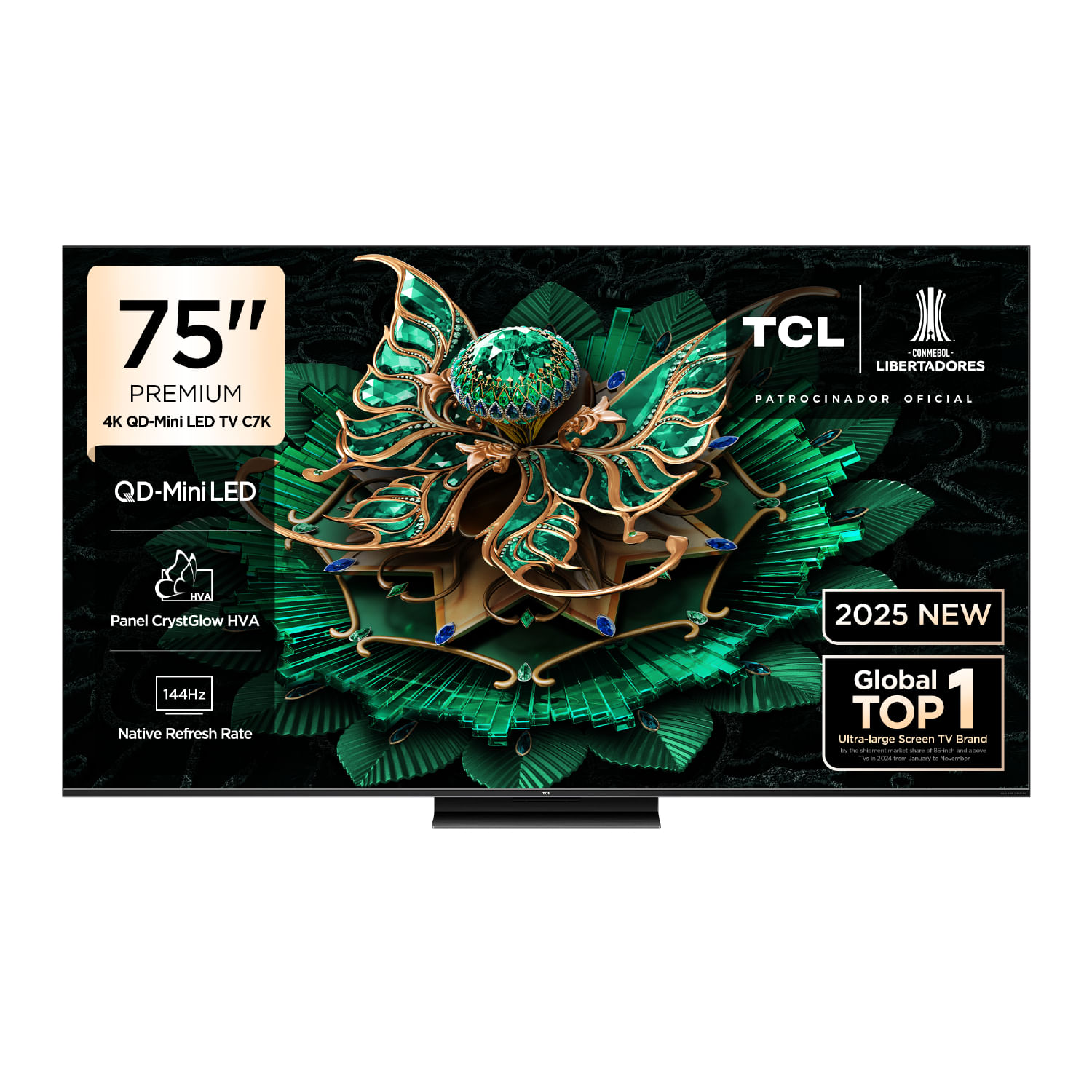 Televisor TCL 75C7K 75"" 4K Premium QD Mini LED TV '25