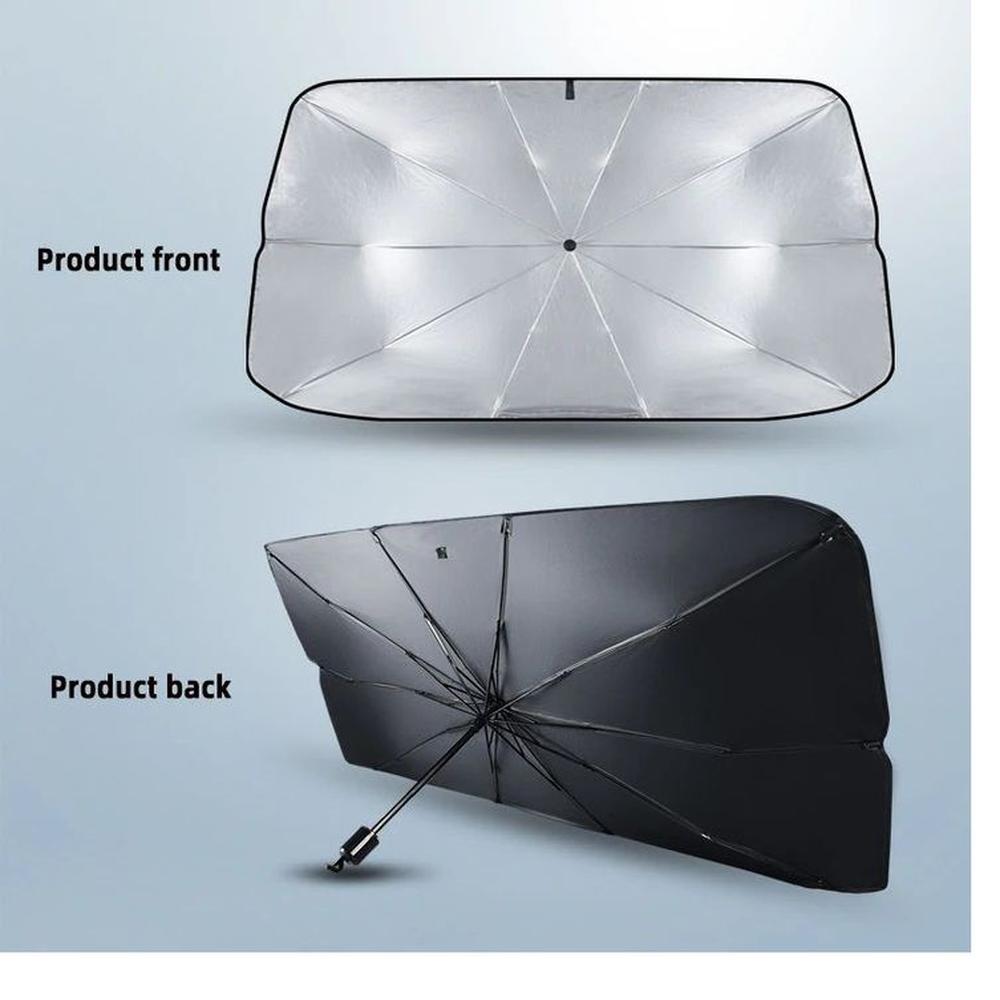 Tapasol Plegable Auto tipo Sombrilla para Parabrisas