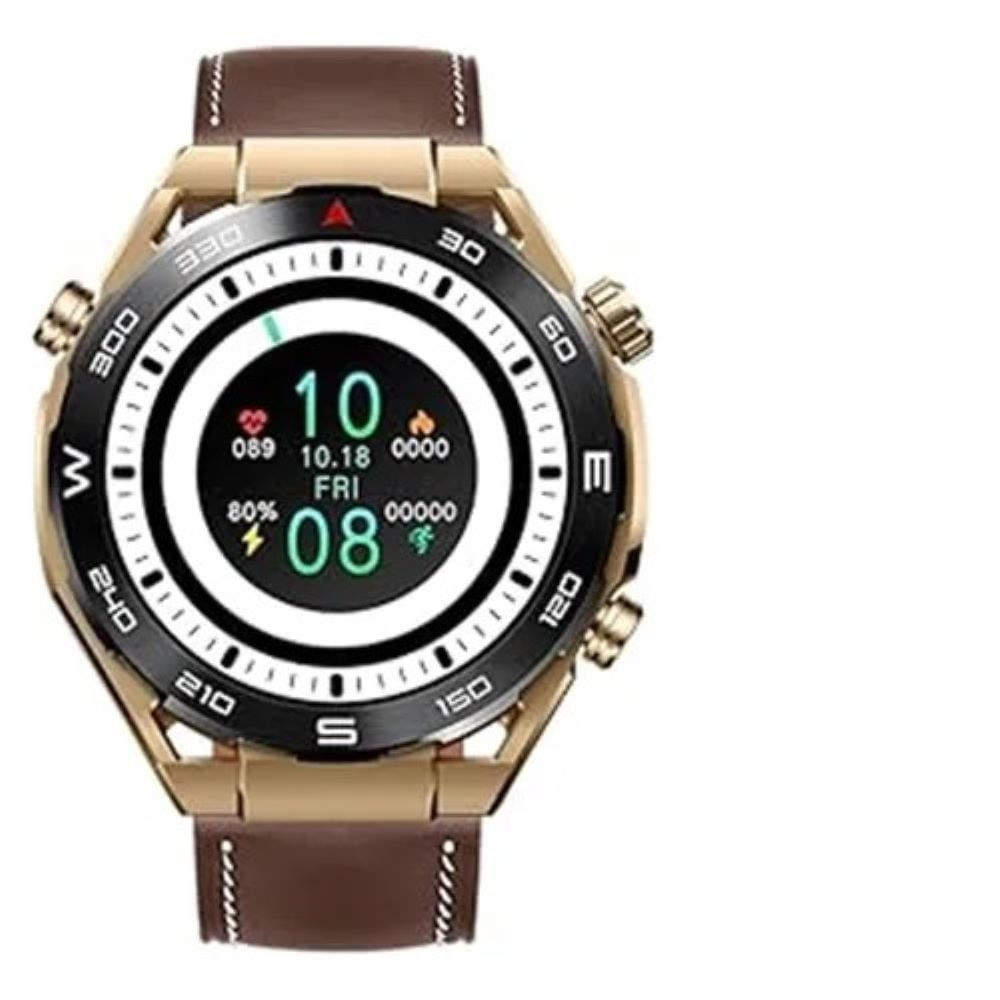 Smartwatch hk5 hero gama alta y 2 correas dorado
