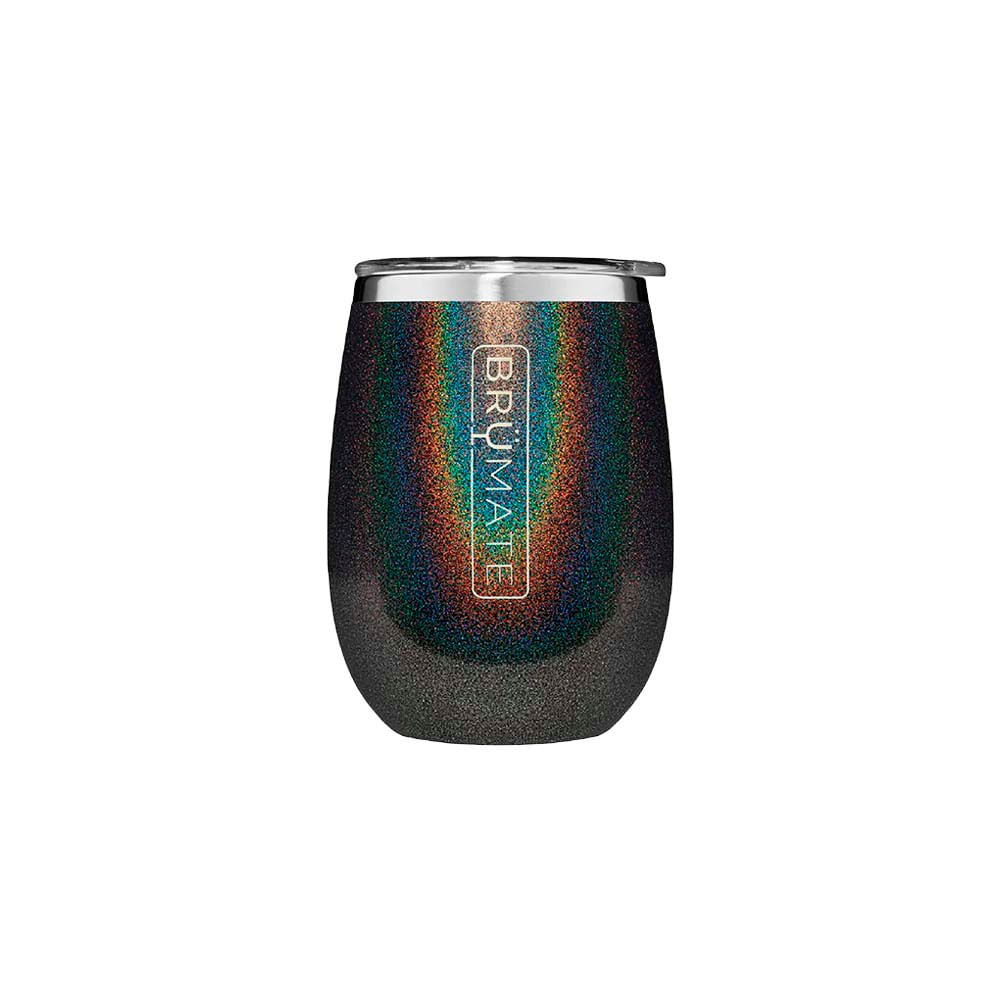 Vaso Uncork'd XL Brumate Glitter Charcoal 14oz - UC14GB