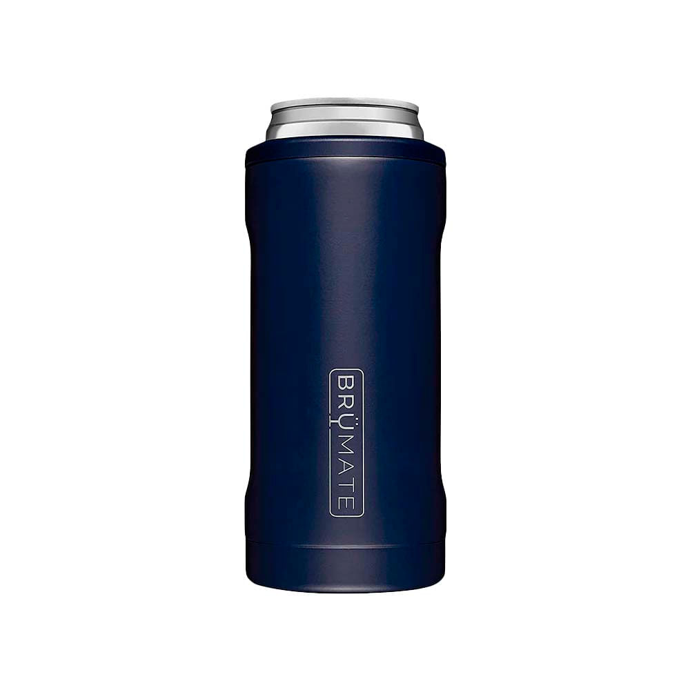 Enfriador de latas Brumate Hopsulator Slim Matte Navy 12oz - HS12MN