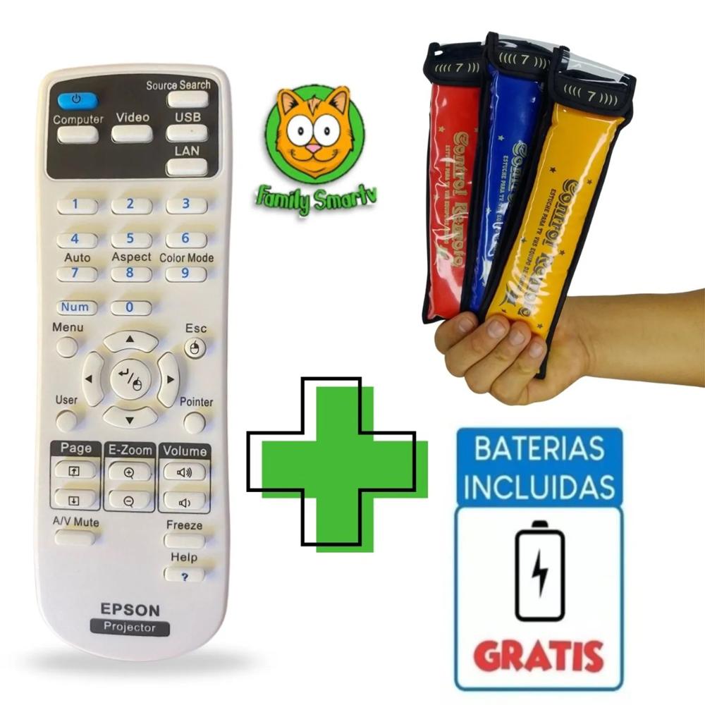 Control Remoto para Proyector Epson PowerLite + Funda