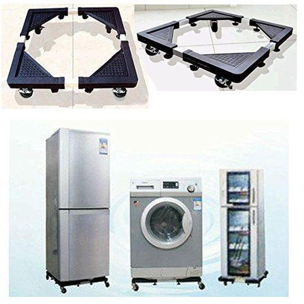 Base Ajustable Multifuncional con Ruedas para Electrodomésticos