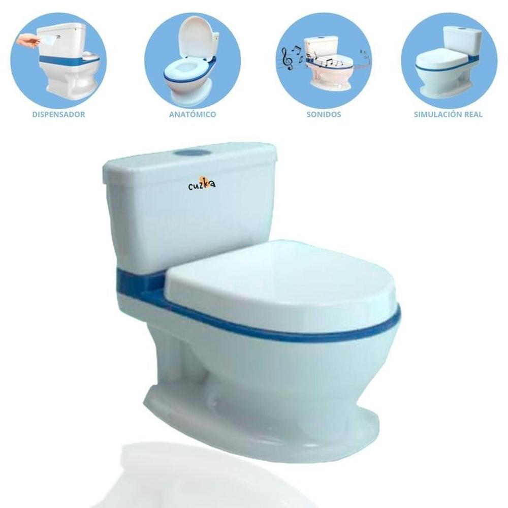 Bacinica asiento 2 en 1 ""INODORO"" Blue