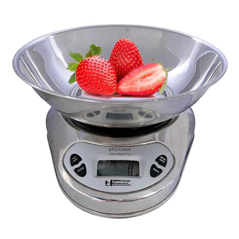 Balanza Gramera Digital Acero Inoxidable 5Kg