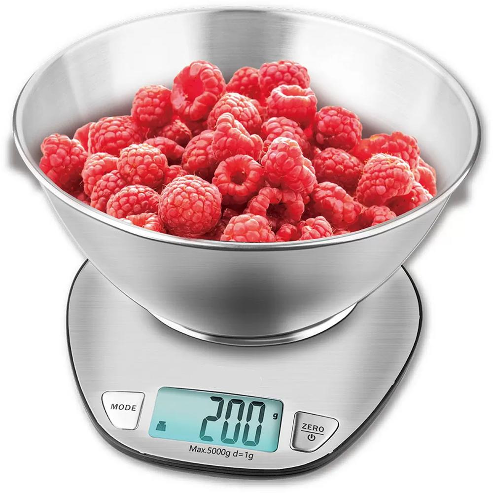 Balanza Gramera Digital SANSON Acero Inoxidable 5Kg