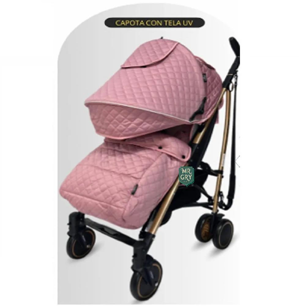 Coche Bastón para Bebe Cross Rosado Oechsle
