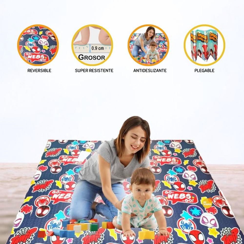 Alfombra Plegable Para Bebé SPIDERMAN