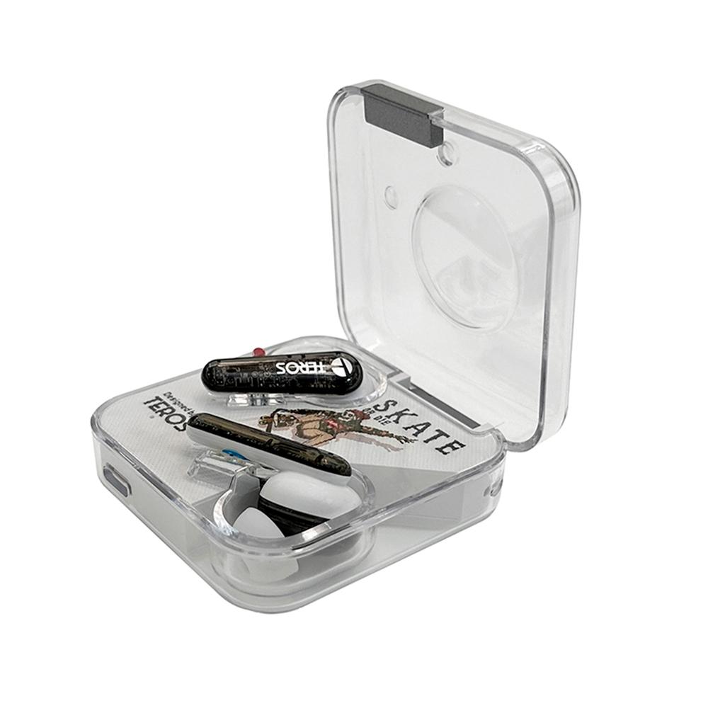 AUDIFONOS INALAMBRICO TEROS TE-8072W BLUETOOTH 5.2 TWS 300MAH HASTA 4 HORAS, BLANCO P/N: TE-8072W