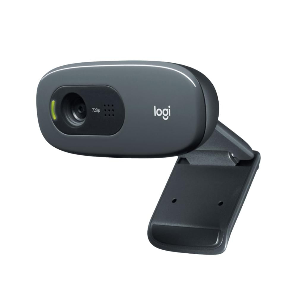 CAMARA WEBCAM LOGITECH C270 HD 720P/30FPS, C/MICROFONO COLOR NEGRO P/N: 960-000694