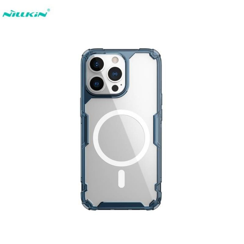 Case Nillkin Nature TPU Pro Magnetic para Iphone 13 Pro max Azul